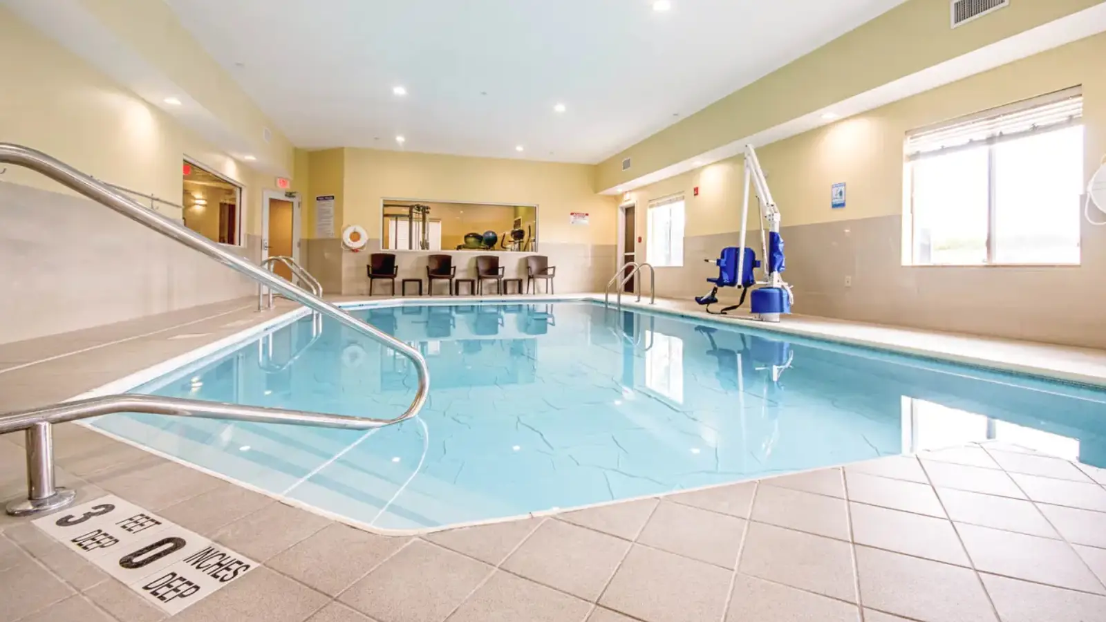 Safe Fenced-In Pool